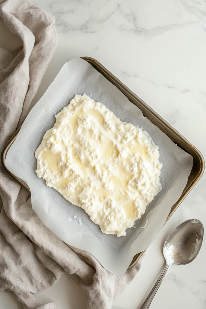 pouring-blended-mixture-onto-baking-sheet-for-flatbread-1778704-683x1024