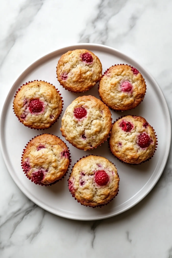 vegan-raspberry-muffins