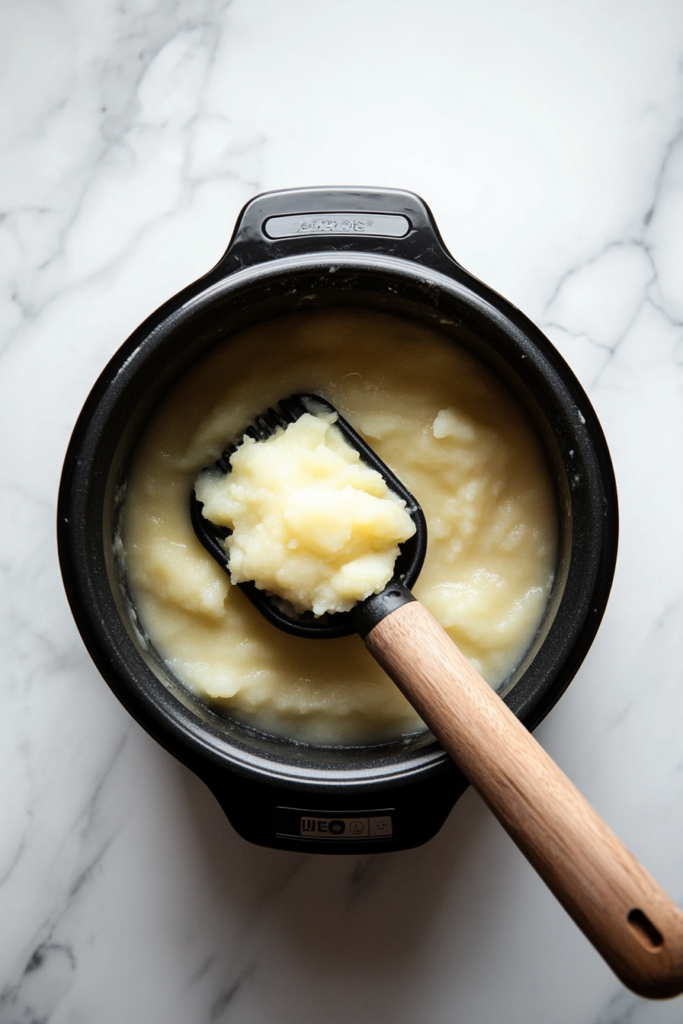 mashing-cooked-potatoes-in-the-crockpot-for-a-smoother-potato-soup-texture-5103608-683x1024