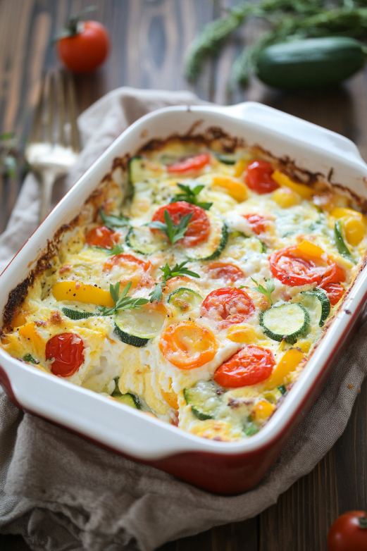 vegetarian-spring-egg-casserole