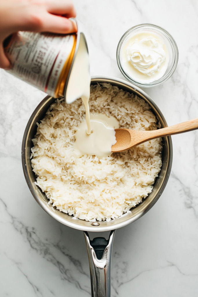 adding-condensed-milk-cream-and-vanilla-to-rice-for-rich-and-creamy-rice-pudding-5302715-683x1024
